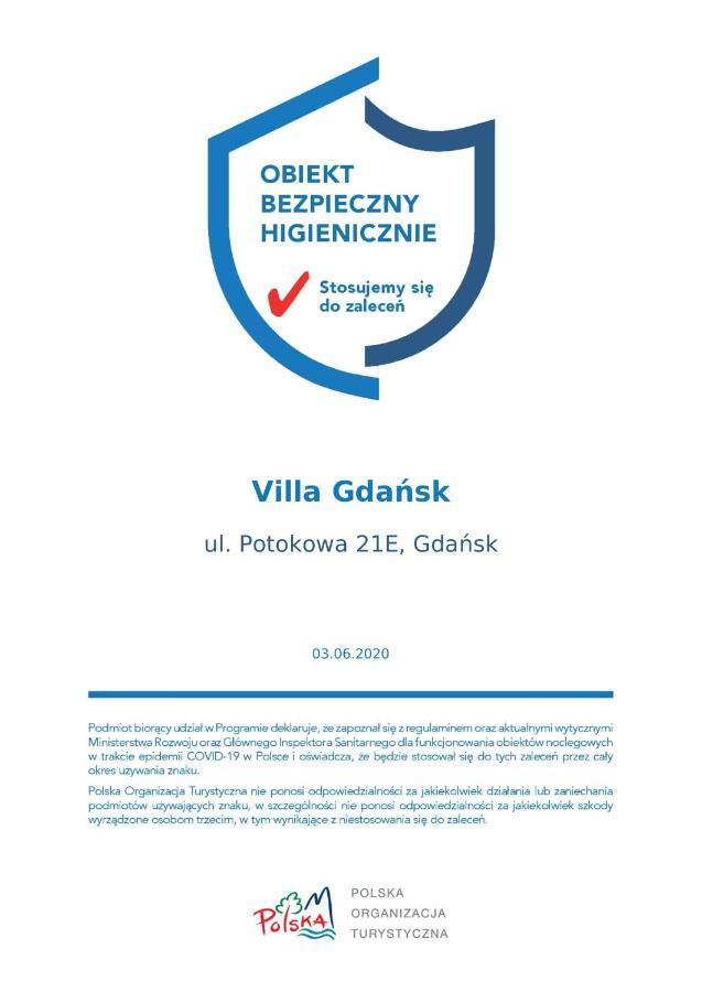 Villa Gdańsk Extérieur photo